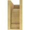 Ekena Millwork 8"W x 16"D x 16"H Classic Warren Rough Cedar Woodgrain TimberThane Corbel, Primed Tan CORUR08X16X16WARRCPR - alternate 4